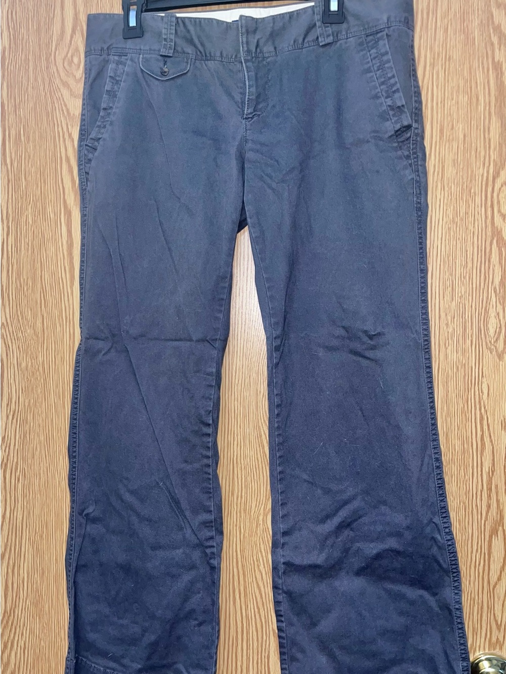American Eagle Dark Gray 10 Short Flare Pants